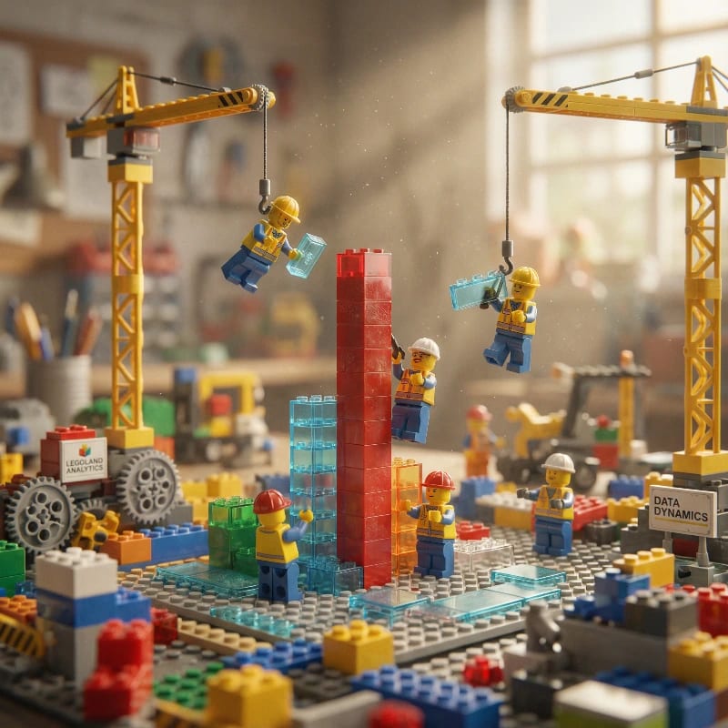 LEGO Data Scape Cinematic