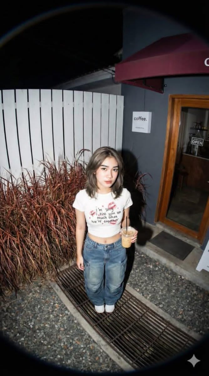 Defiance in Shadows: A Stylish Standoff