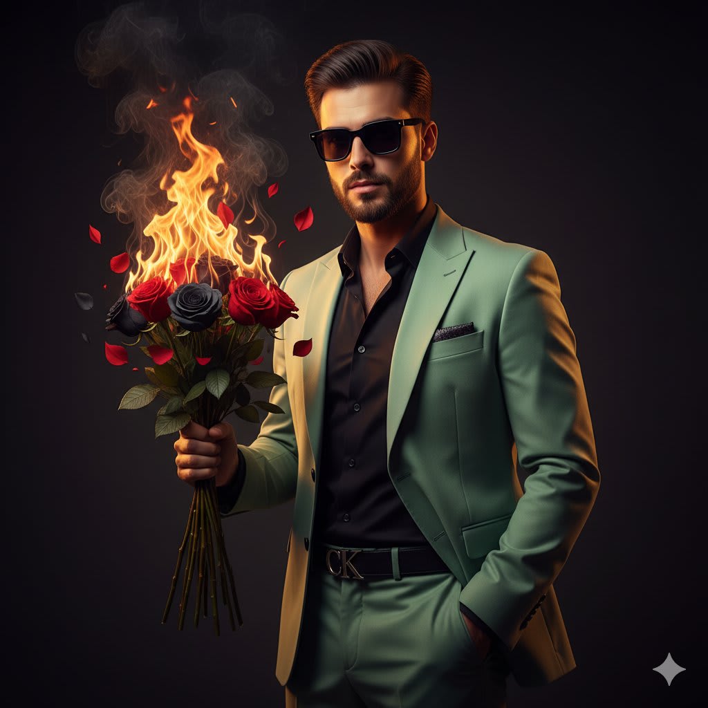 Burning Elegance: A Fashion Statement Like No Other