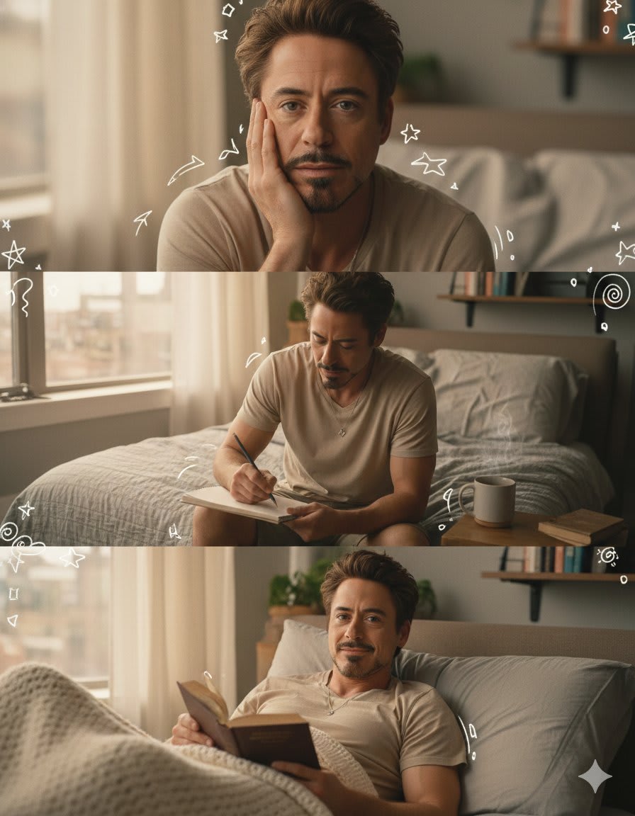 A Cozy Retreat: The Tranquil Moments of a Young Dreamer