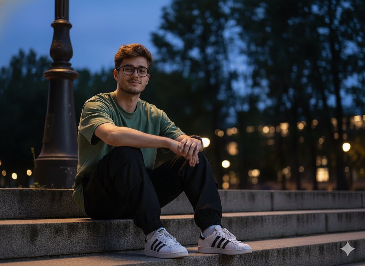 Twilight Elegance: A Cinematic Portrait of Youth