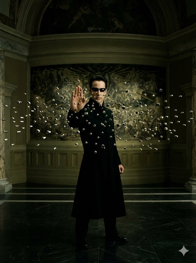 A Fiery Sorceress in a Landscape of Chaos