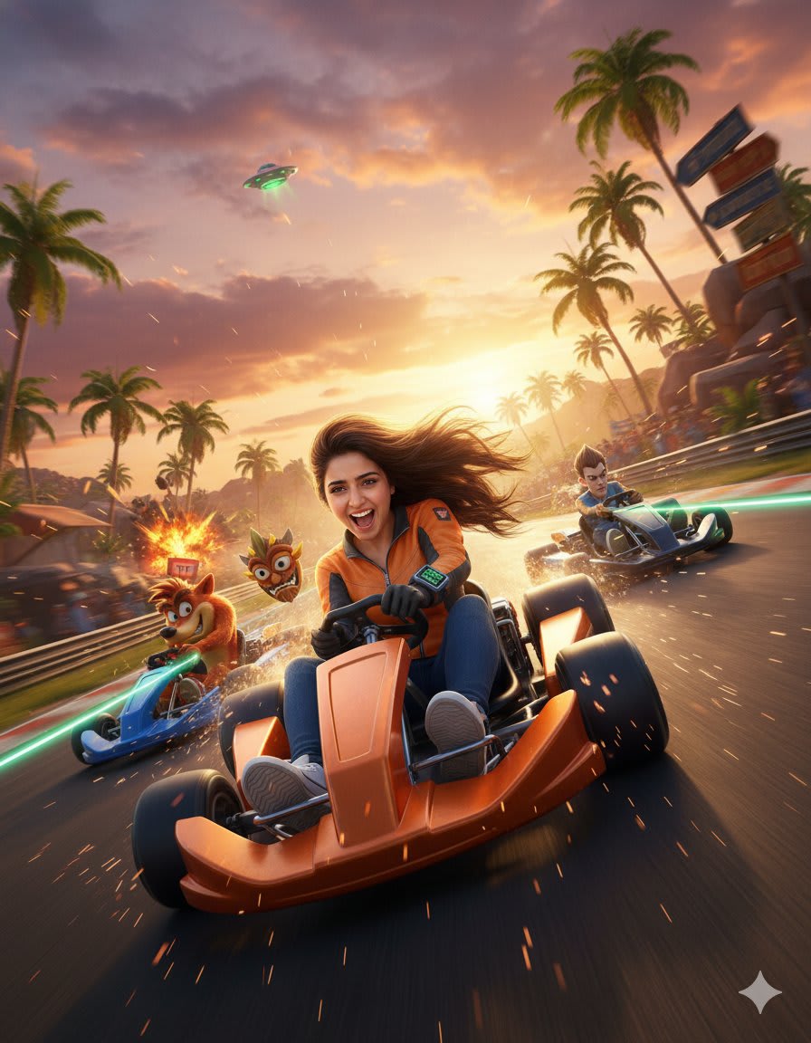 Racing Through a Neon Dream: Adrenaline Meets Adventure