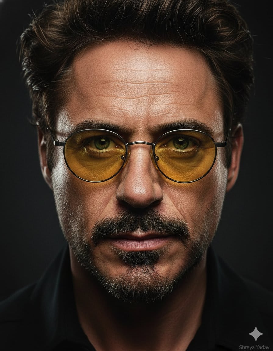 Intense Gaze: A Portrait of Rugged Charm