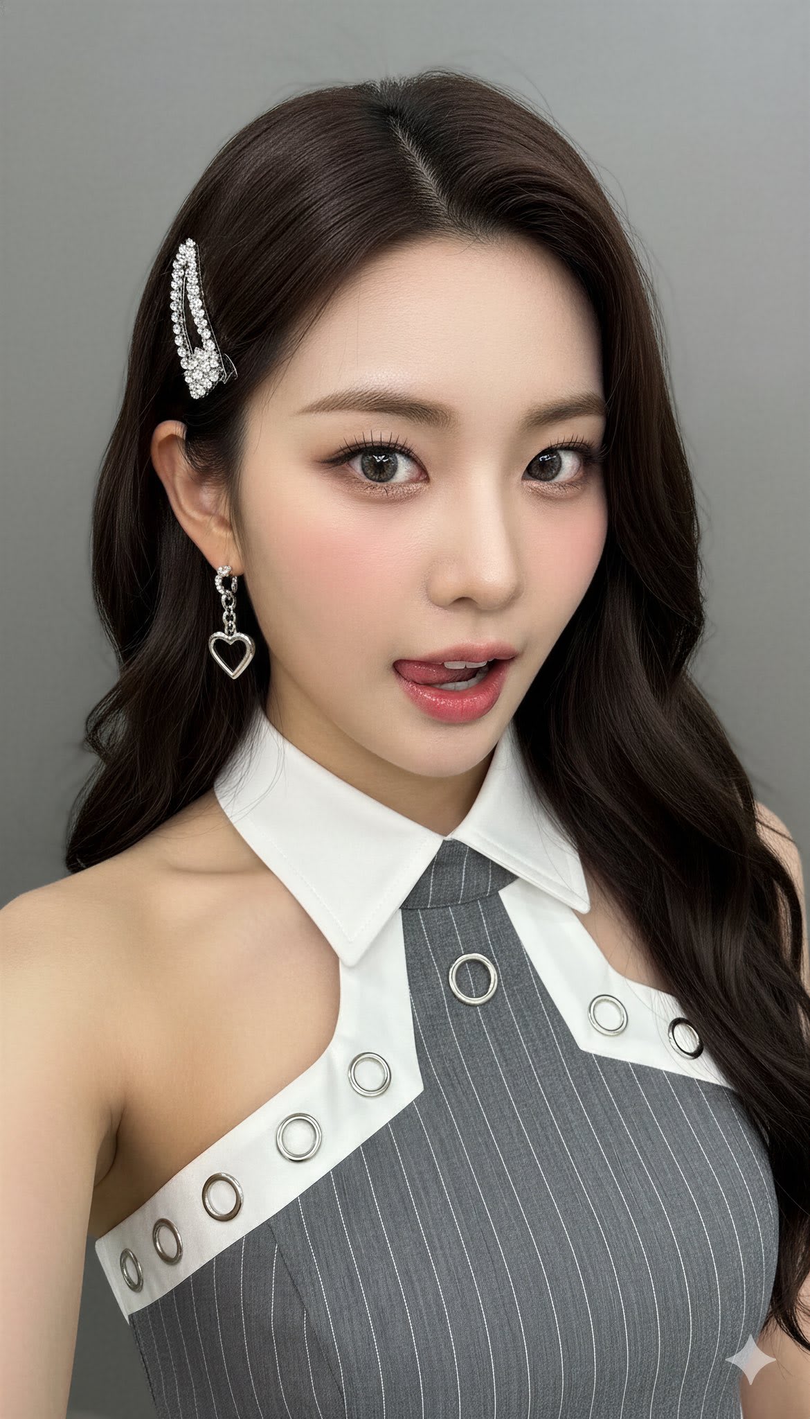 K-Pop Idol Selfie: Glass Skin & Glam