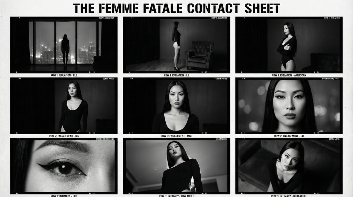 Unveiling Noir Elegance in a Rain-Kissed Cityscape