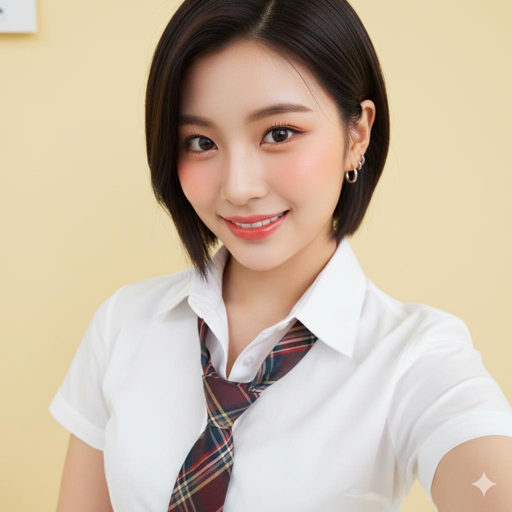 K-Pop Charm: Capturing Youthful Elegance