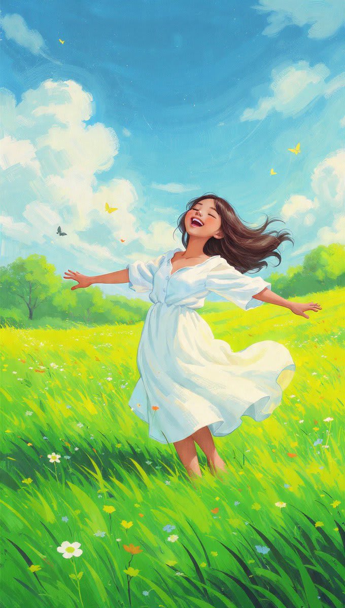 Laughter in a Meadow of Dreams