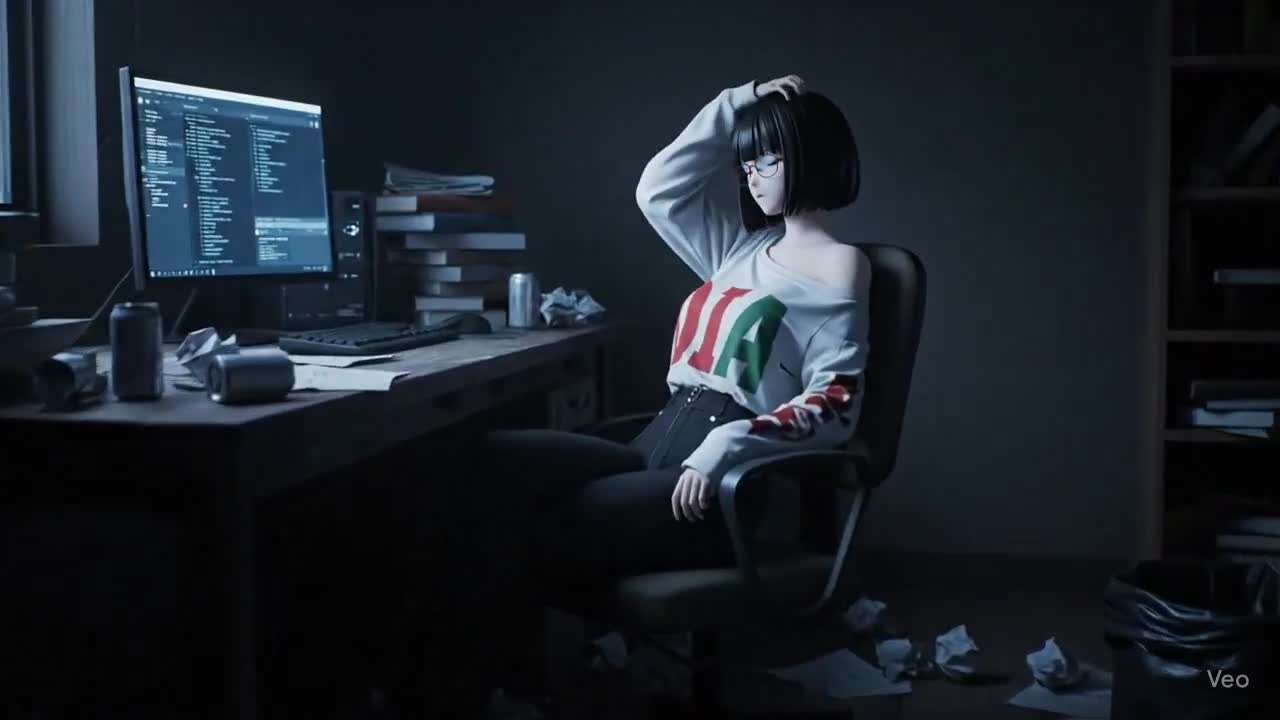 Late-Night Thoughts: A Moody Anime Moment