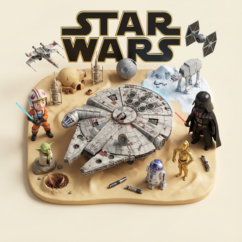 Epic Miniature Worlds: Star Wars Meets Avengers!
