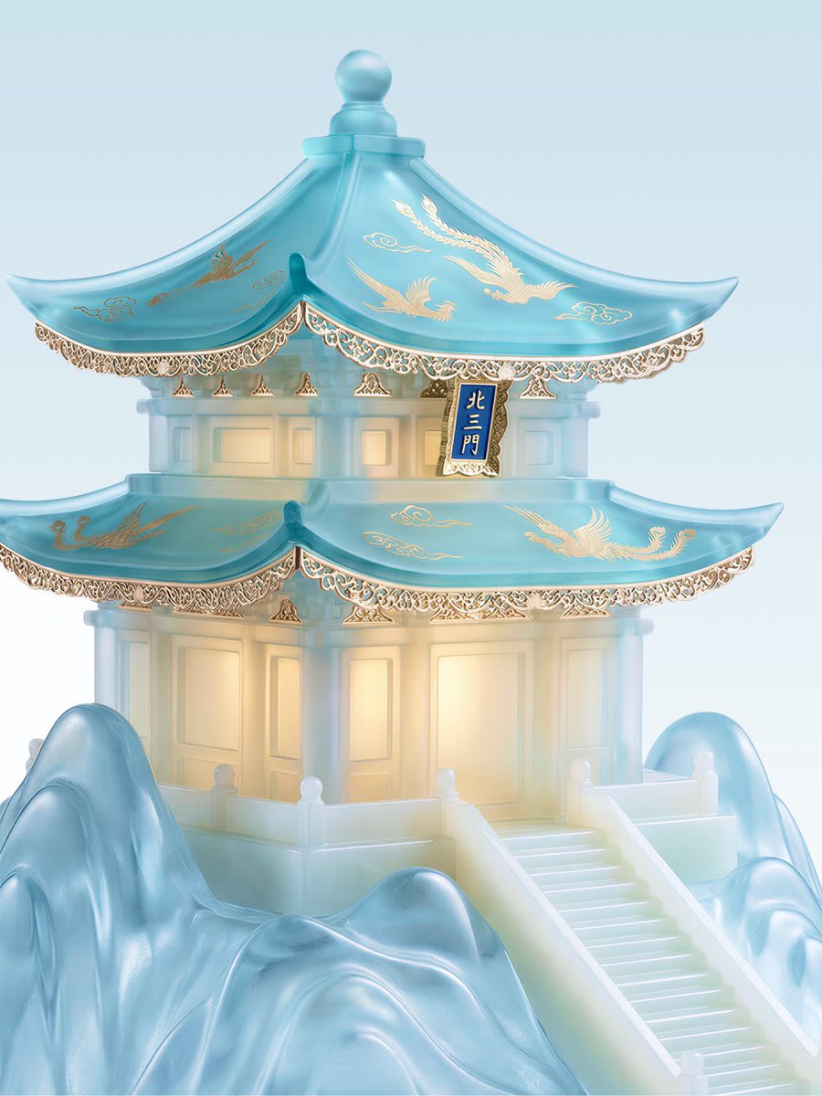 E-commerce Main Image - Jade Aesthetic Conceptual Architecture Still Life