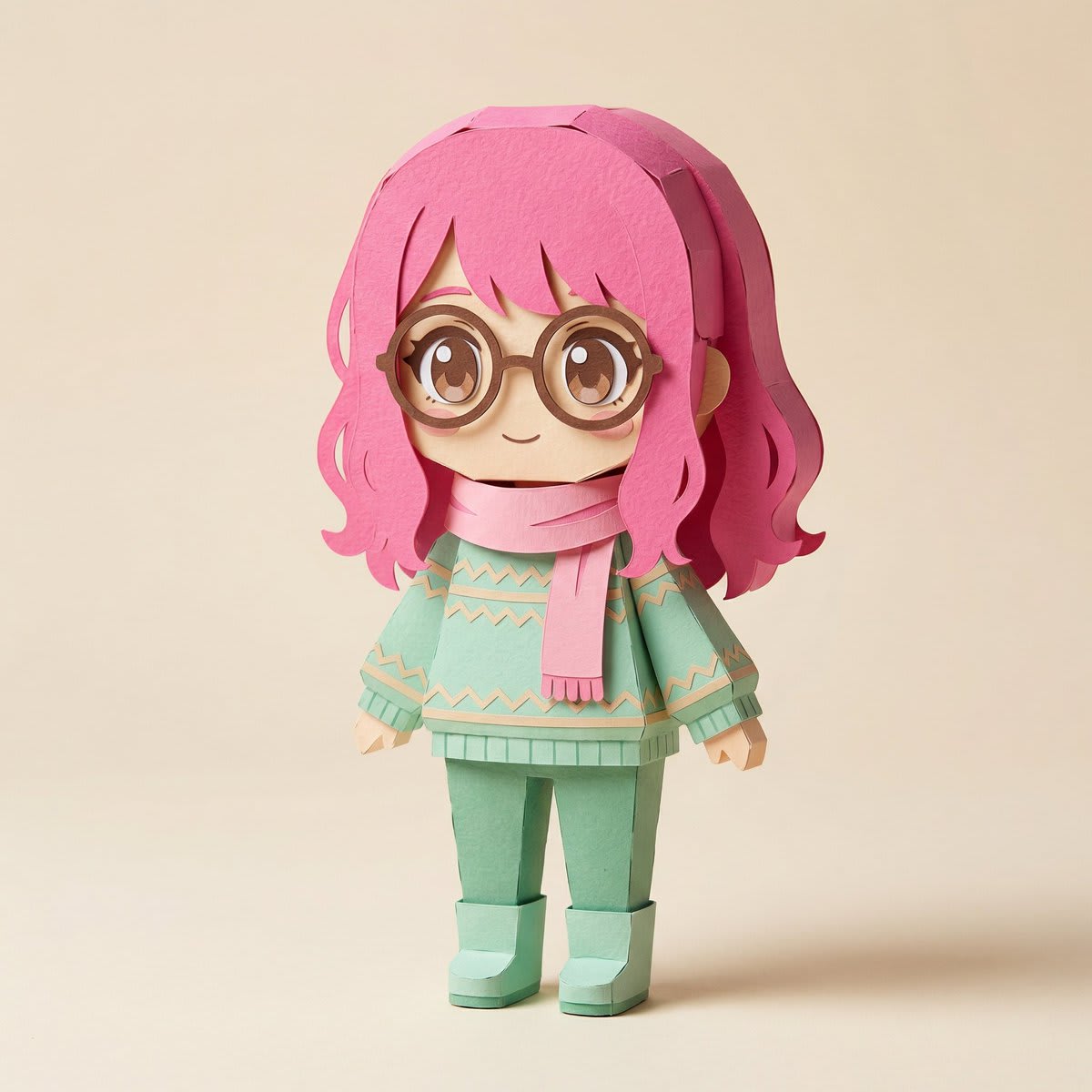 E-commerce Main Image - Image-to-SD Papercraft Conversion Prompt