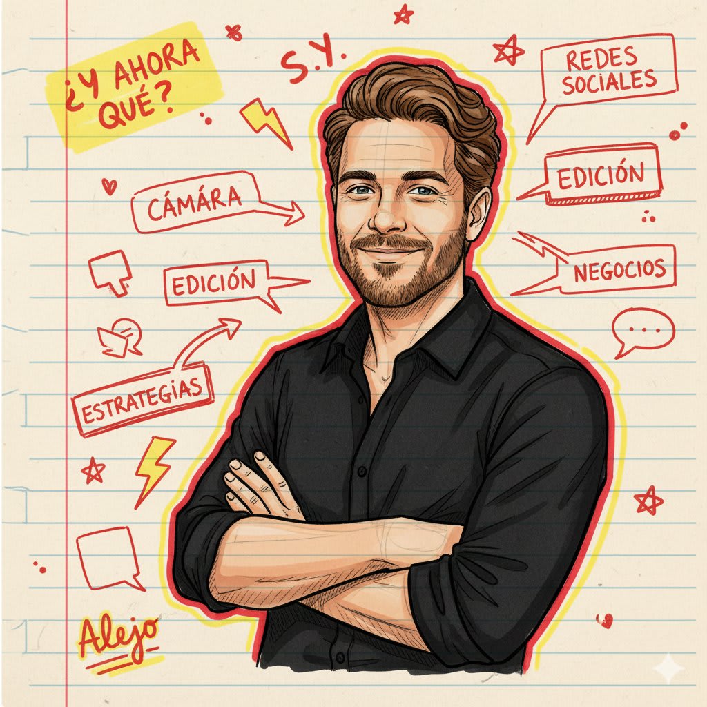 Retrato Tipo Doodle En Cuaderno 