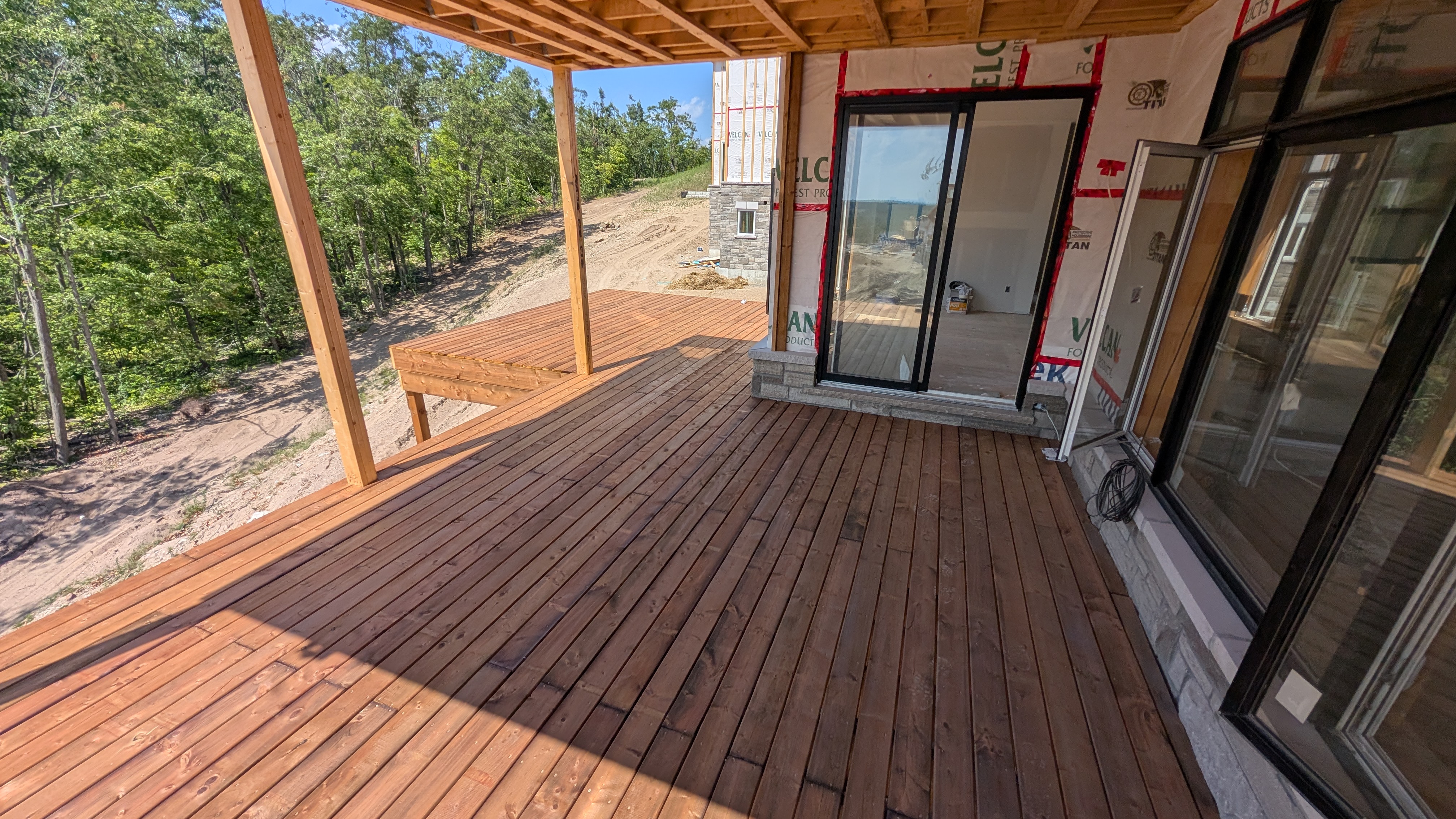 wood deck
