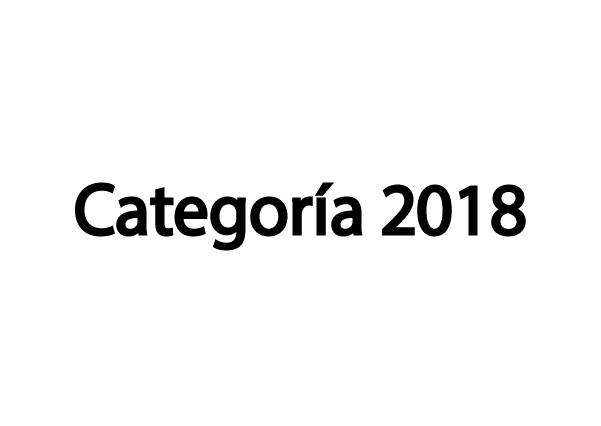 categoria 2018