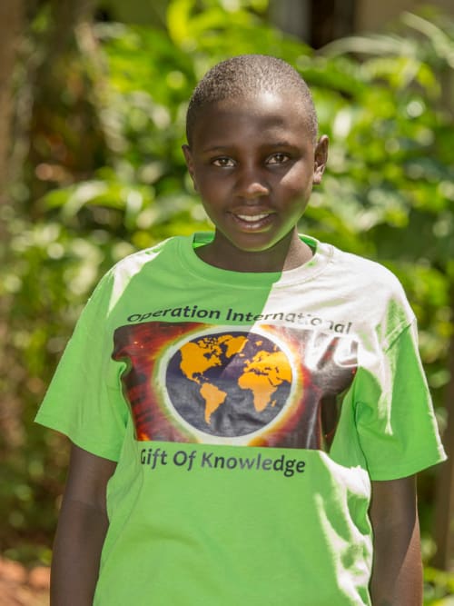 Sincere, a child sponsored through OIGOK in Uganda
