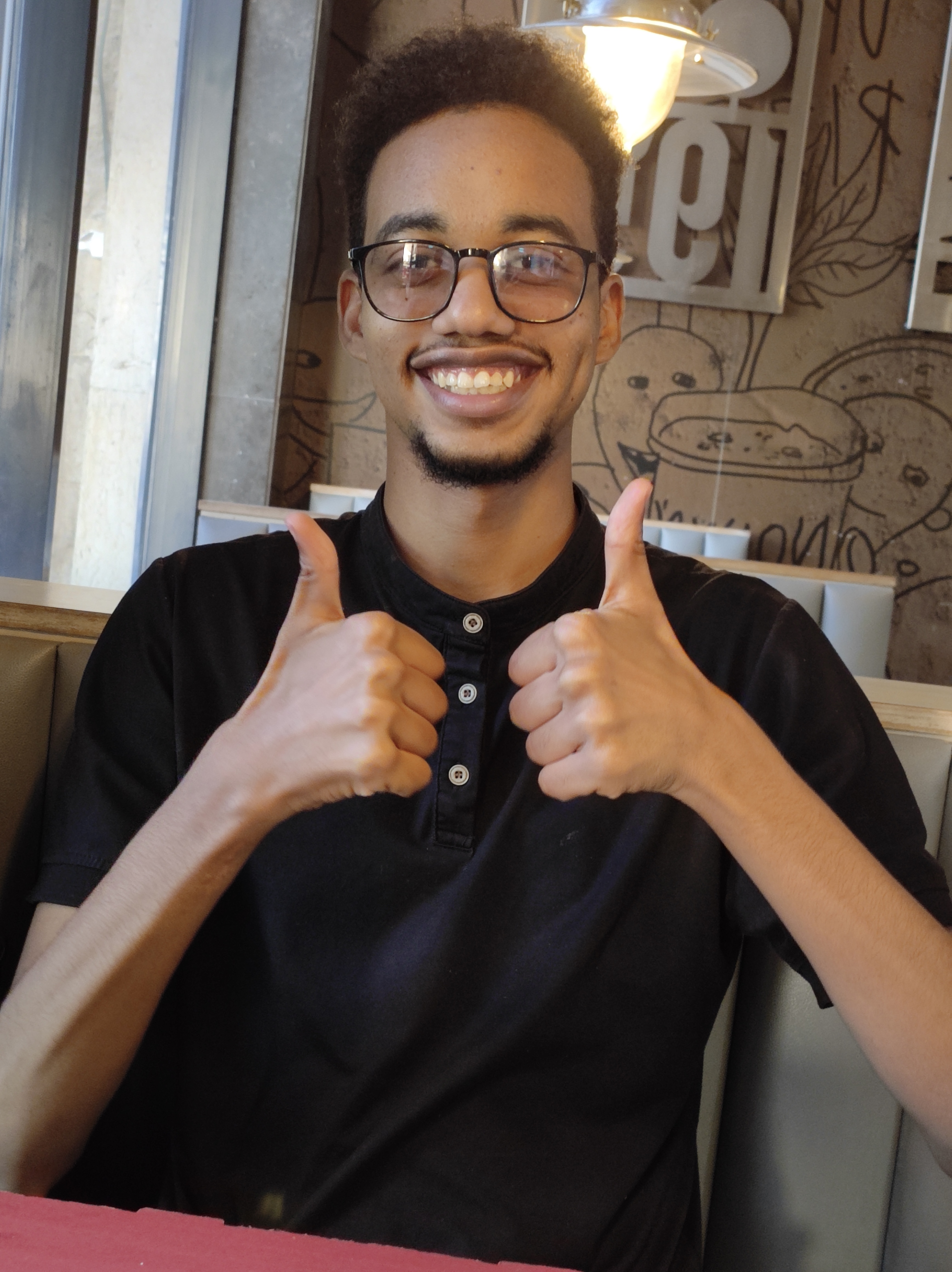 A picture Wren took of me