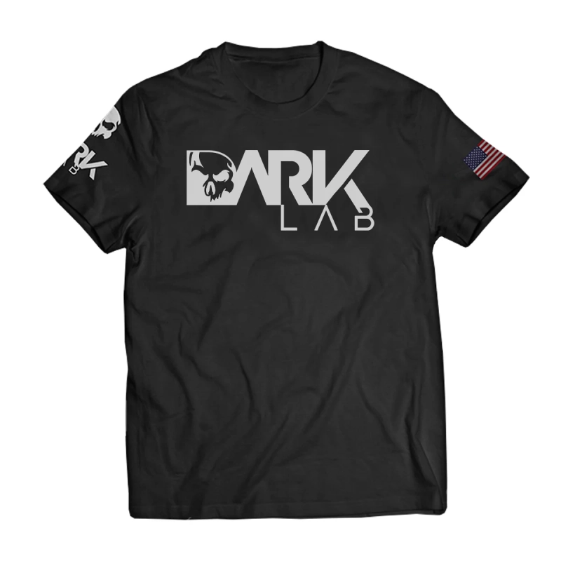 Camiseta Para Treino Preta DRY-FIT Dark...
