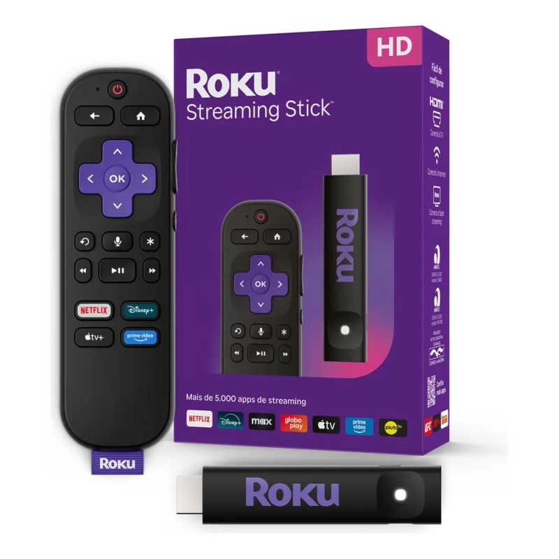 Roku Streaming Stick TVBox Aparelho