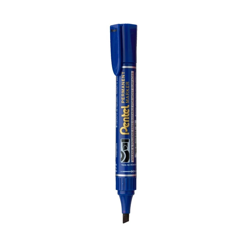 N460 PM MARKER -10PC BOX BLUE(C)INK (WEB)