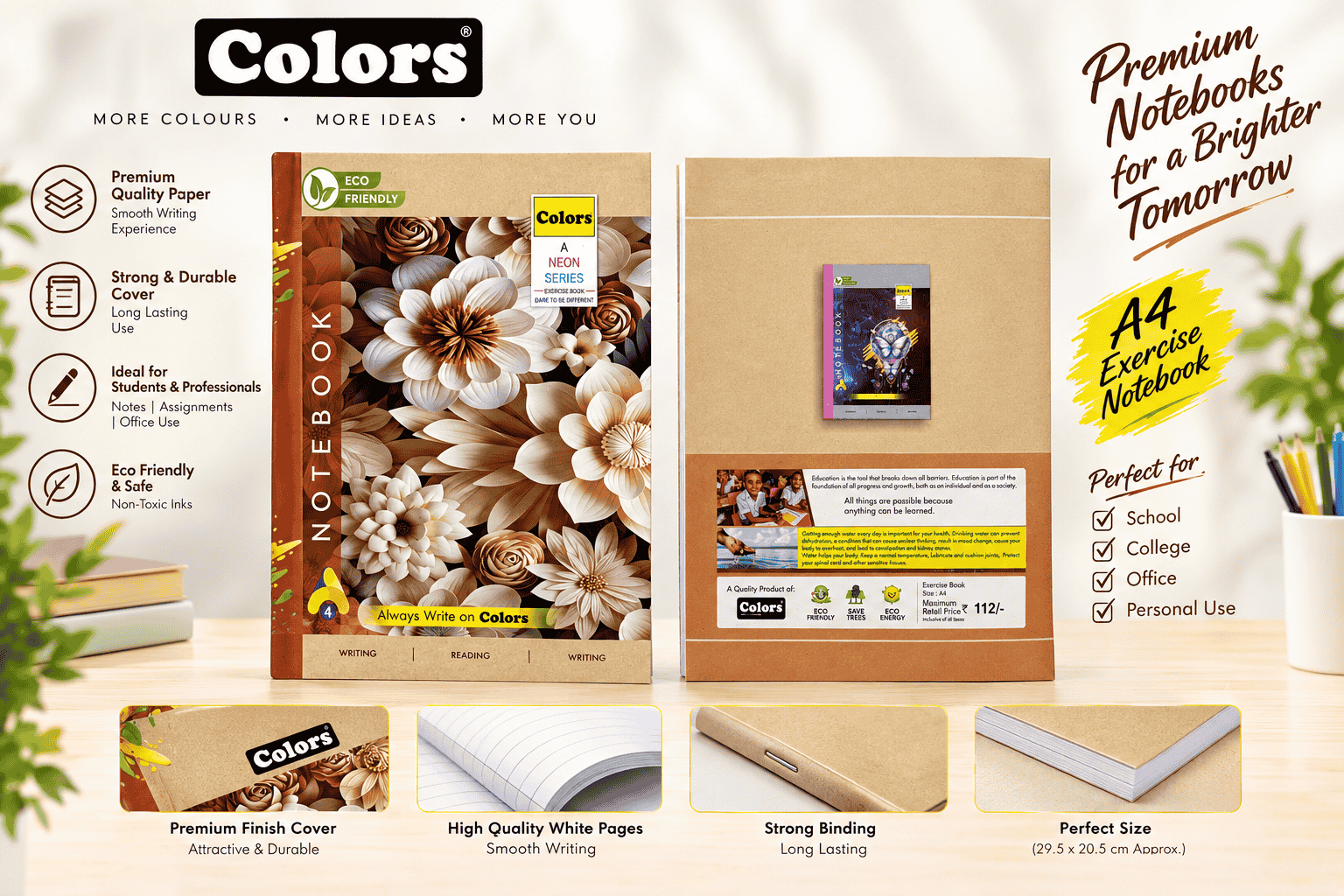 Colors register pages 136 four line