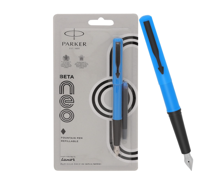 Parker Beta Neo Blue Fountain Pen CT