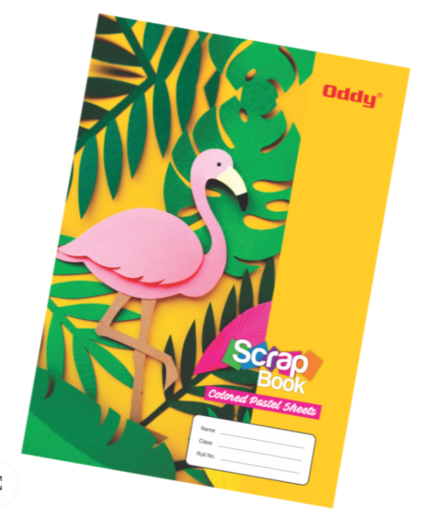 Oddy Scrap Book | Color Sheet | 32 Page | A4 Size