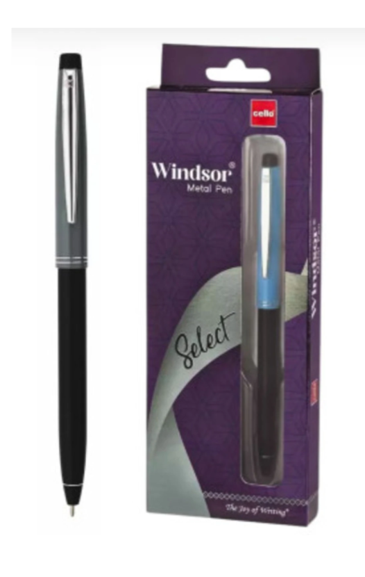 Cello Windsor Metal Ball Pen | Blue Pen | Gift Pen