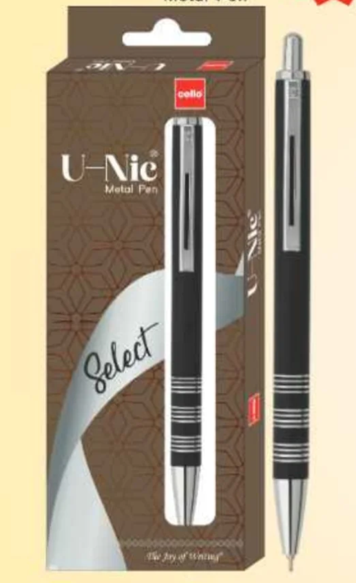 Cello U-Nic Metal ball Pen | Blue Pen | Gift Pen