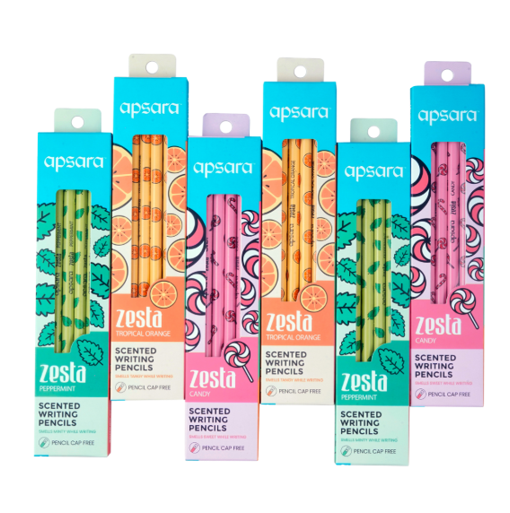 Apsara Zesta Perfume Pencil | Pack of 6