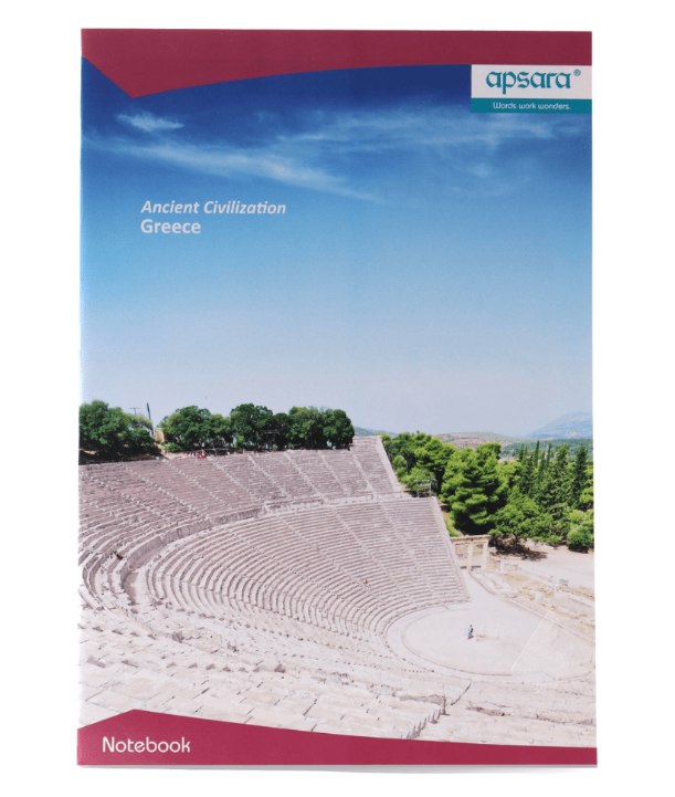 Apsara Register | Page 240 | A4 Size | Soft Cover | Single Line | Pack of 6