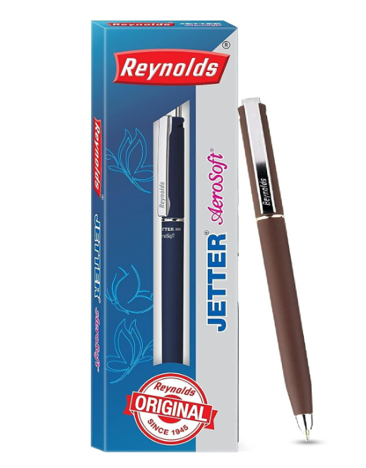 Reynolds JETTER AEROSOFT Ball Pen | Blue Pen | Single Piece