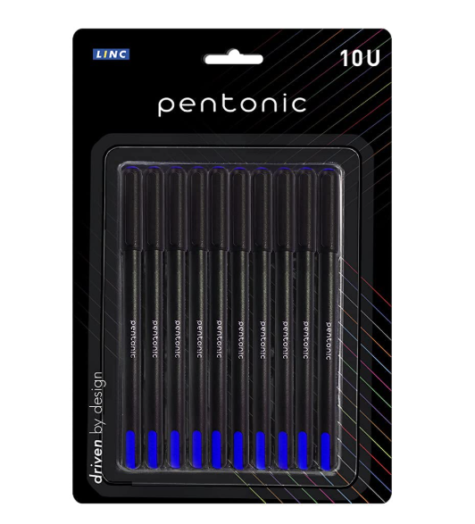 Pentonic Ball Point Pen | 0.7mm | Pack of 10