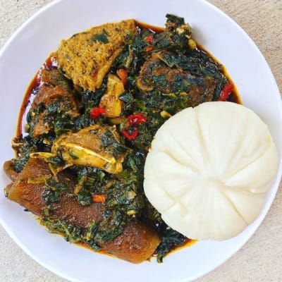 Afang Soup & Semo