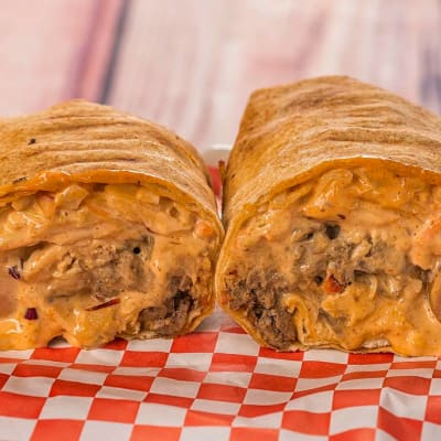 Double Sausage Shawarma