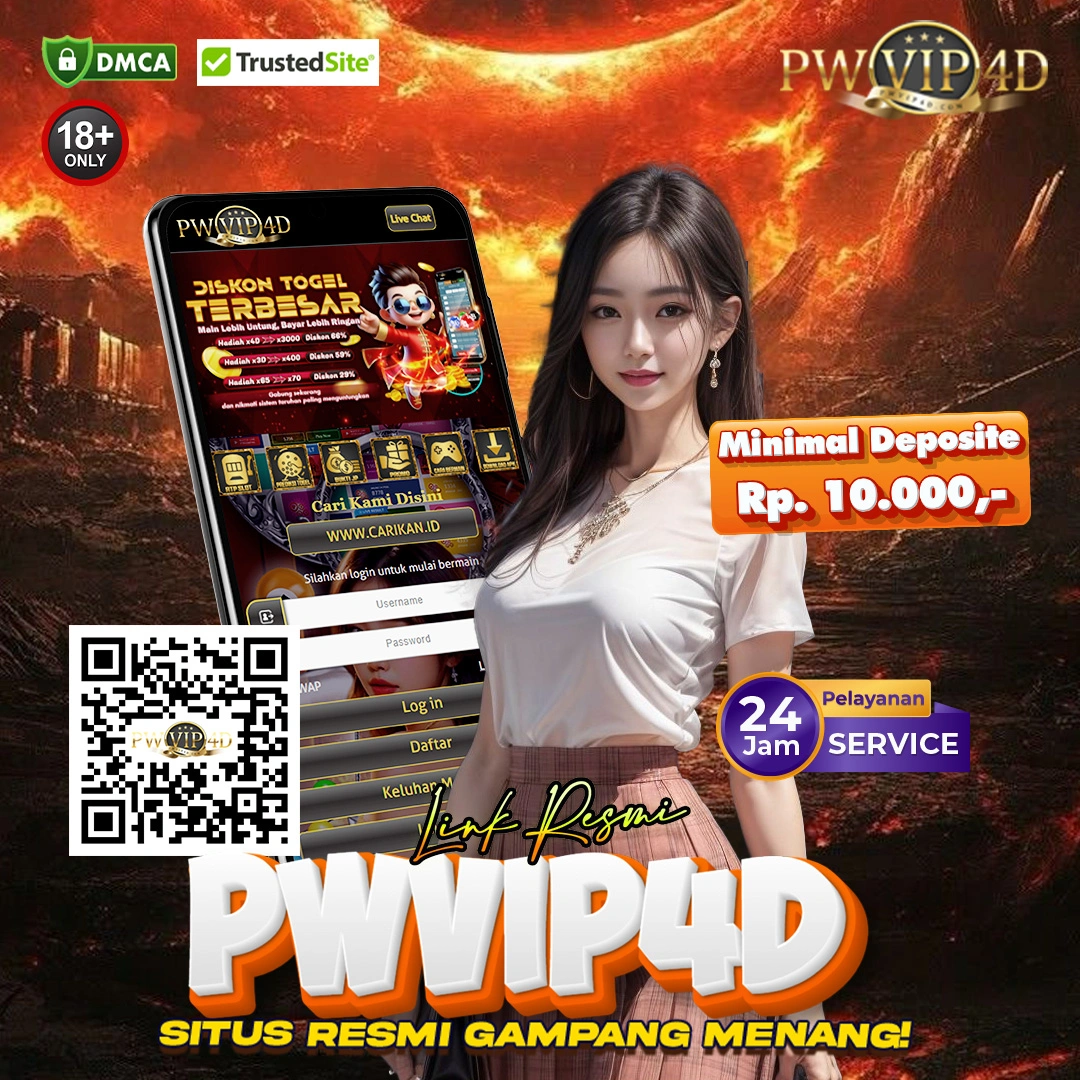 PWVIP4D ✈️ Situs Slot Gacor Gampang Maxwin Punya Hadiah Hokidraw Shock Terbesar image 1