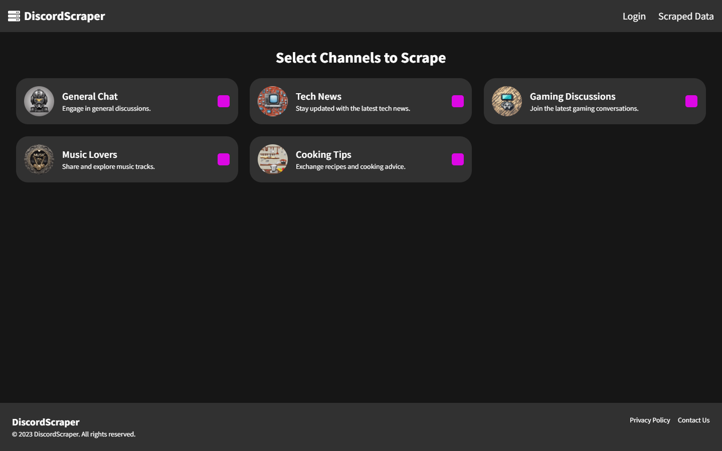 PT Maulana International (Discord Chat Scraper) - 2024 preview 1