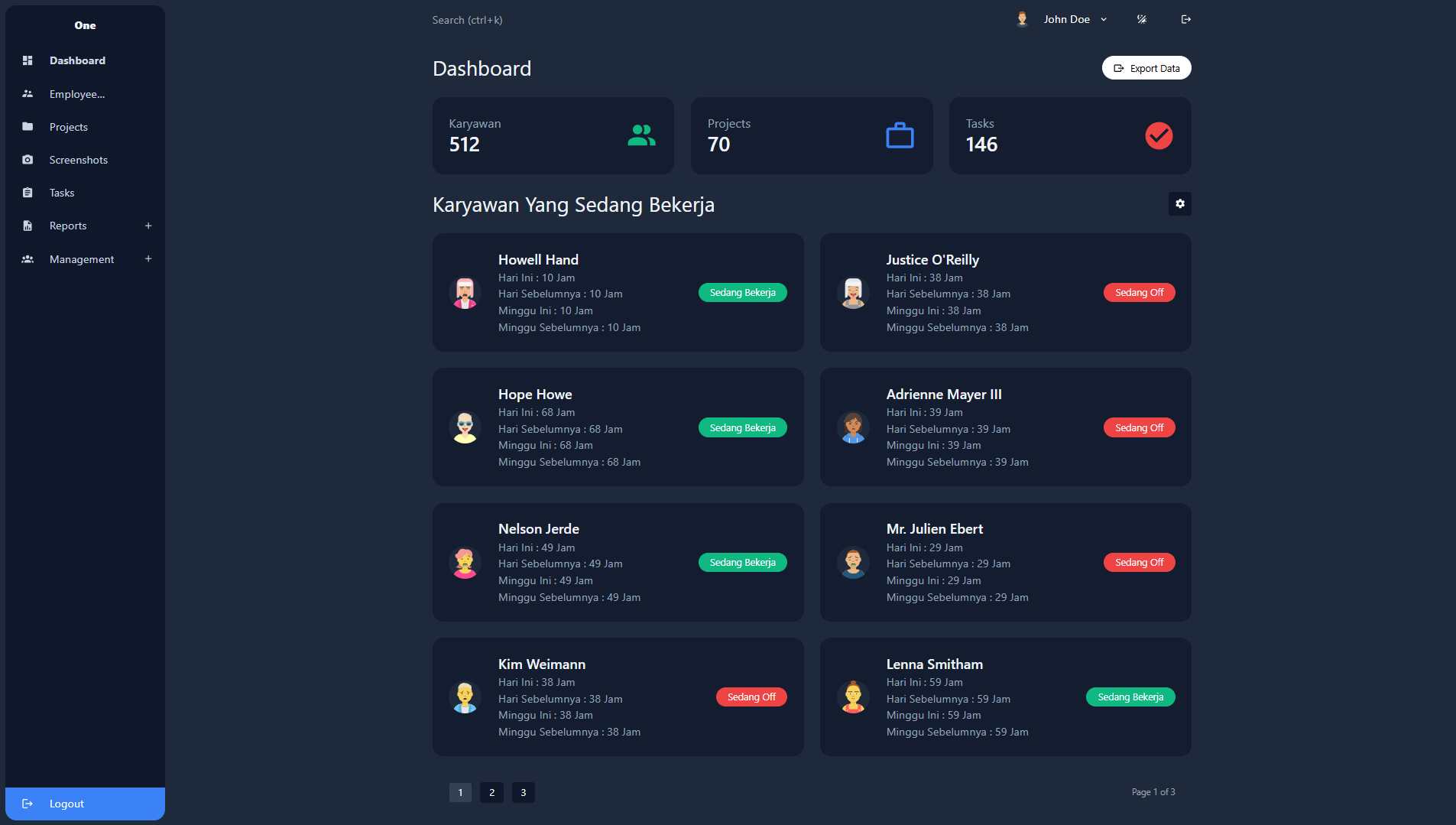 PT Maulana International (Time Tracker with Live Screen Sharing) - 2024 preview 1