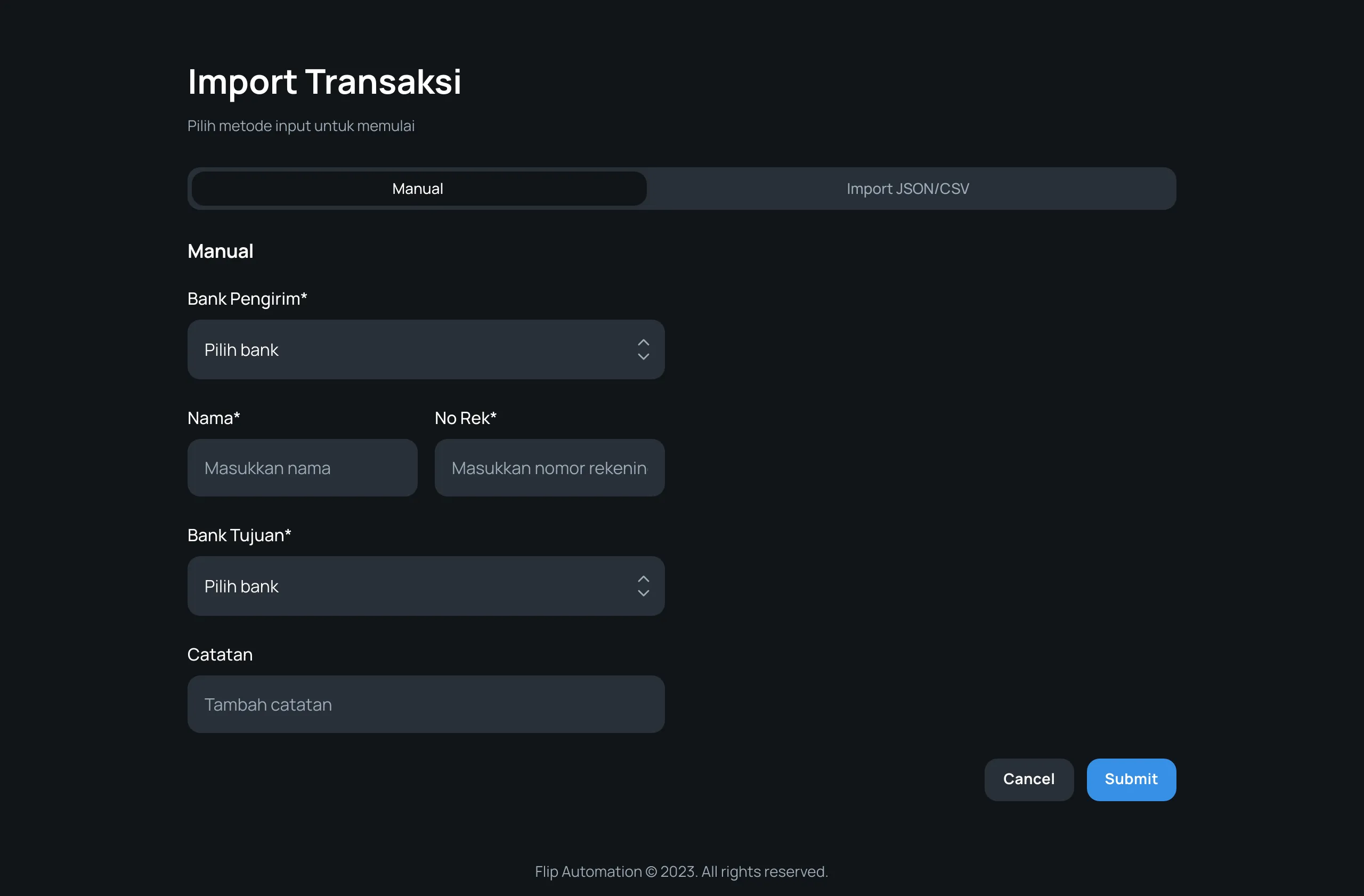 PT Maulana International (Flip Automation Integration with Third-Party AI API) - 2024 preview 2