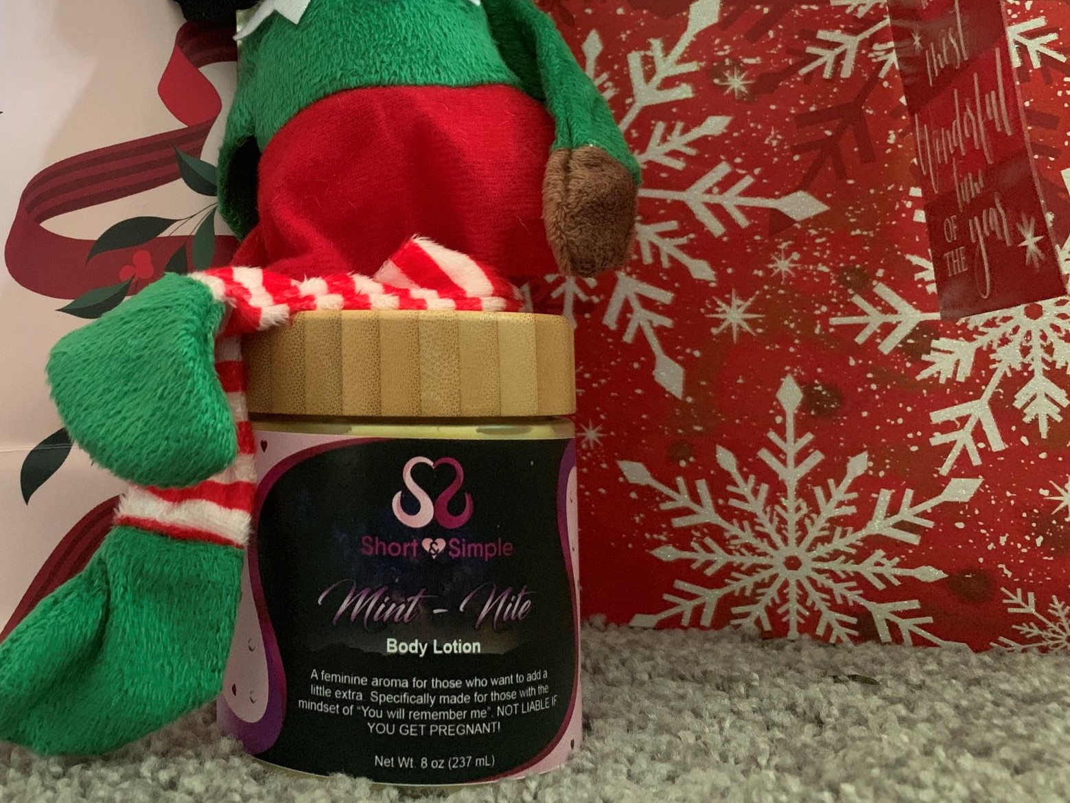 Short and Simple Mint-Nite 8oz. Shea Body Butter