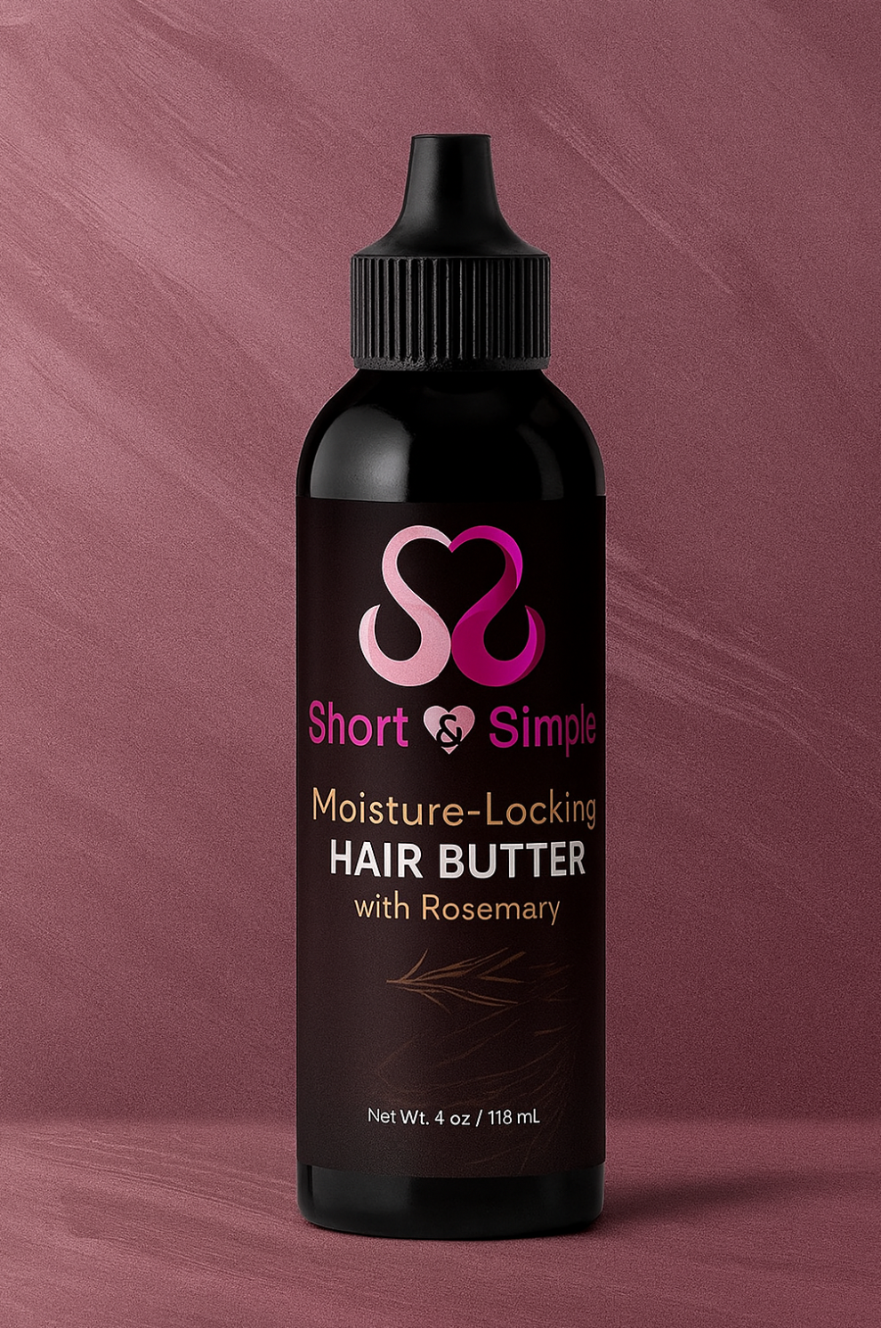 4 oz Moisture-Locking Hair Butter with Rosemary