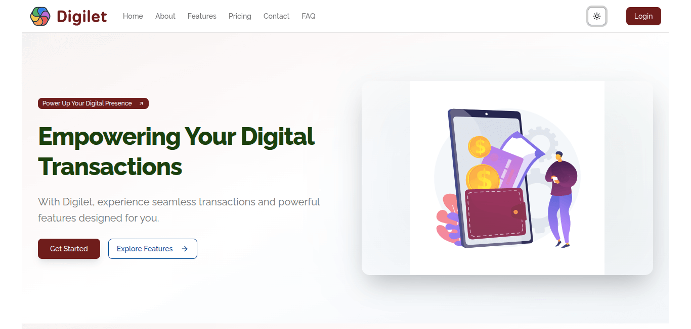 DigiLet - Digital Wallet - Image 1