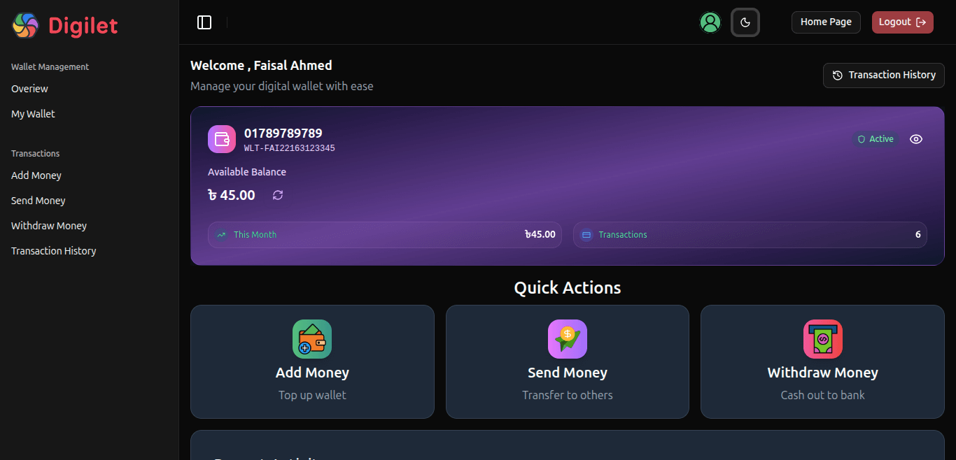 DigiLet - Digital Wallet - Image 3