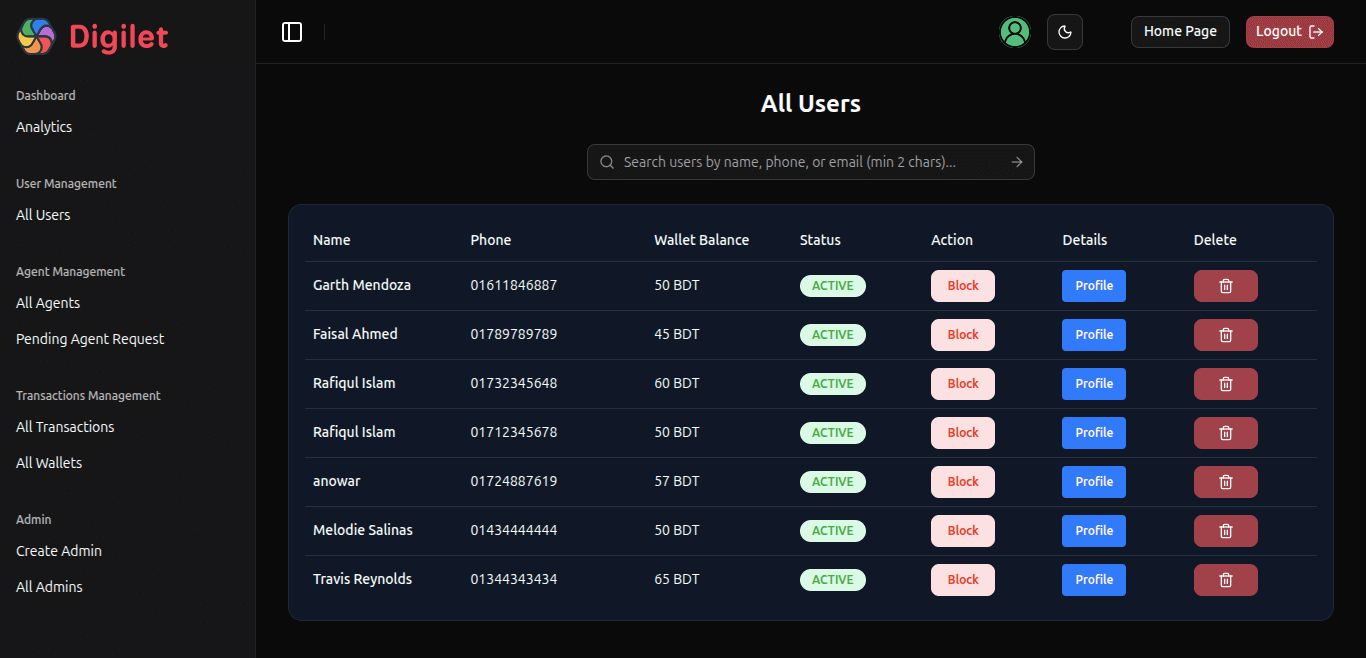DigiLet - Digital Wallet - Image 6