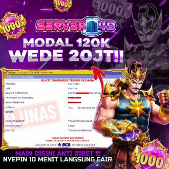 SERVER4D: Link Situs Slot Online & Slot Gacor Terpercaya Pasti JP 2025