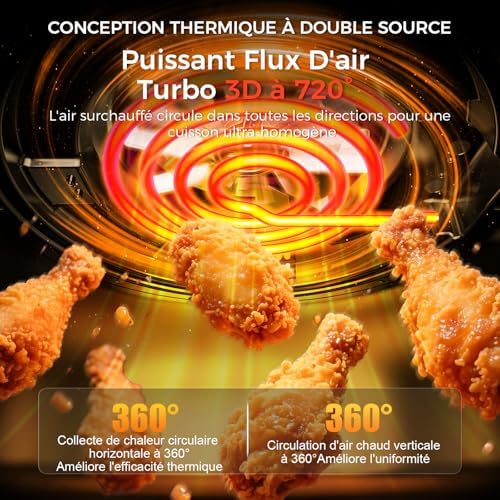 Vue 3 de Yashe Friteuse Sans