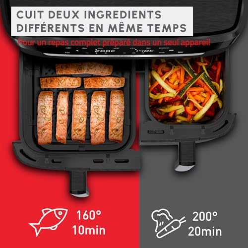 Vue 4 de Moulinex Double Friteuse