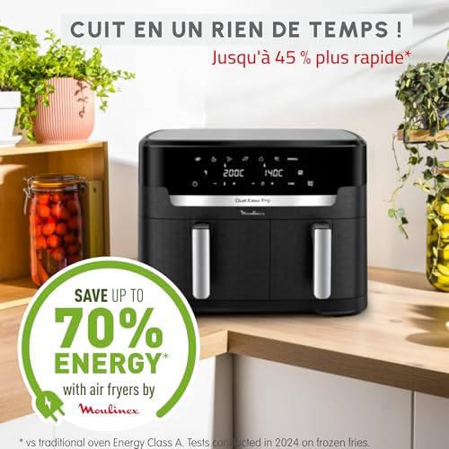 Vue 5 de Moulinex Double Friteuse