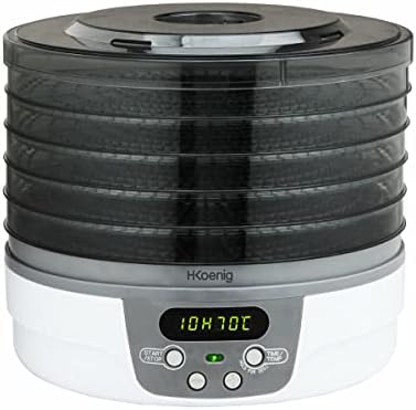 Vue 2 de Hkoenig Deshydrateur Alimentaire Electrique