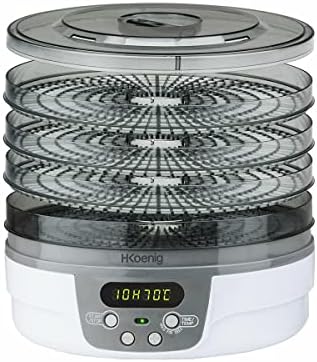 Vue 3 de Hkoenig Deshydrateur Alimentaire Electrique